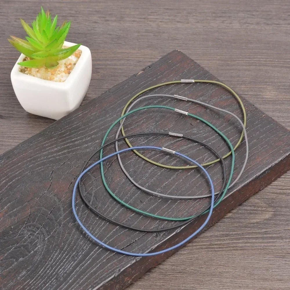 10 Pieces a Set Spare Rubber Band Leather Notebook Accessory for Travelers Notebook Repair Elastic String Bungee Cord
