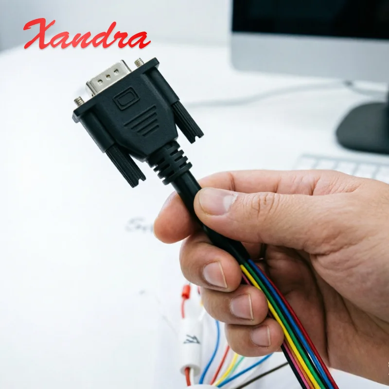 Industrial 3 Row DB15 Connection Terminal Line DB 15 Pin Servo IO Signal Cable Serial/Parallel Cord Male Female Single Head Wire