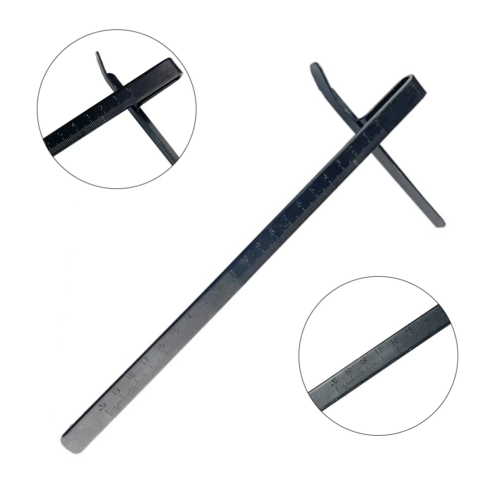 260-mm-Sägeführung, Kreissägen-Rip-Zaun für präzises Schneiden, wiederholte Schnitte, gleichmäßige Breite, Ganzmetall-Design, beseitigt Messungen – Detail 3