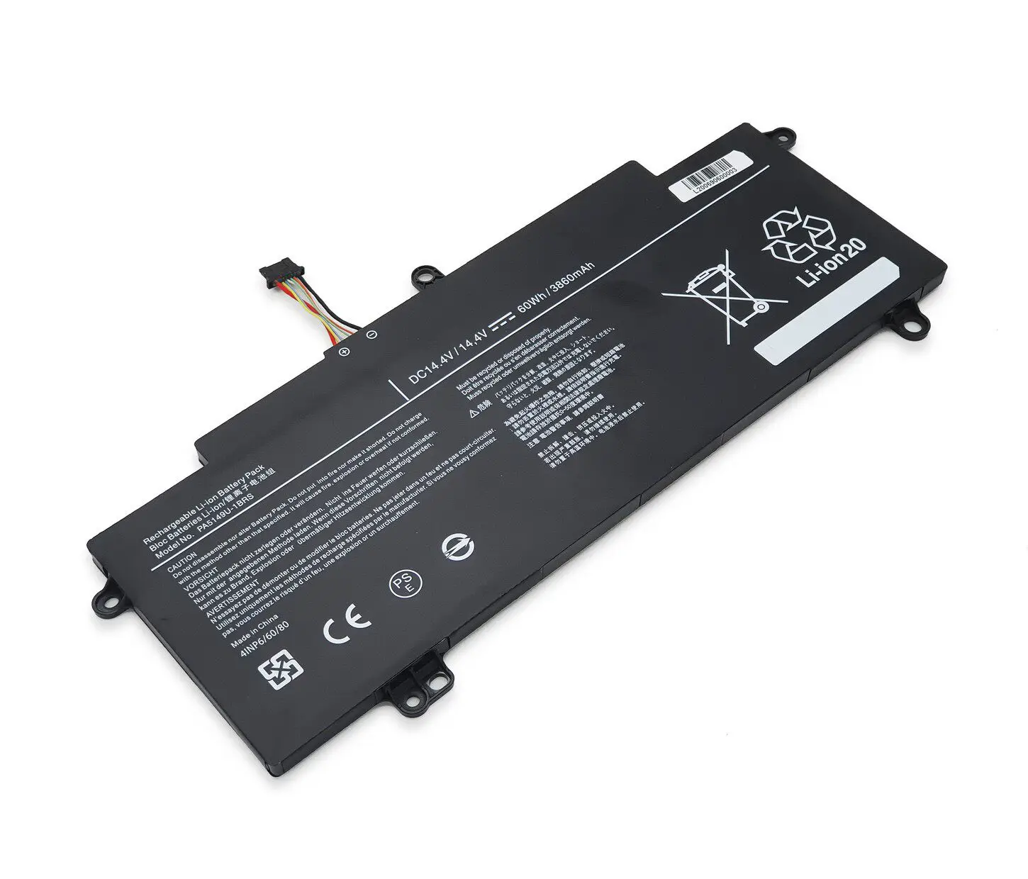 High quality PA5149U-1BRS PA5149U Laptop Battery for Z40 Z40-A Z40-A-110 Z40-B Z40-C Z40-A-10X Z40-A-16Q 4INP7/60/80