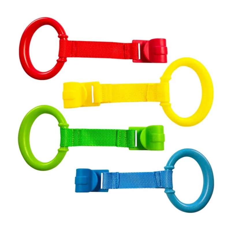 Pull Ring for Playpen Baby Crib pull up rings Baby Learn To Stand Hand Pull Ring Toddler Activity Kids Walking Training Tool