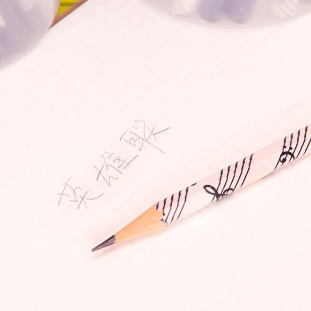 12pcs 175mm Musical Note 2B Pencil Creative Music Stationery Kids Gift School Office Supplies