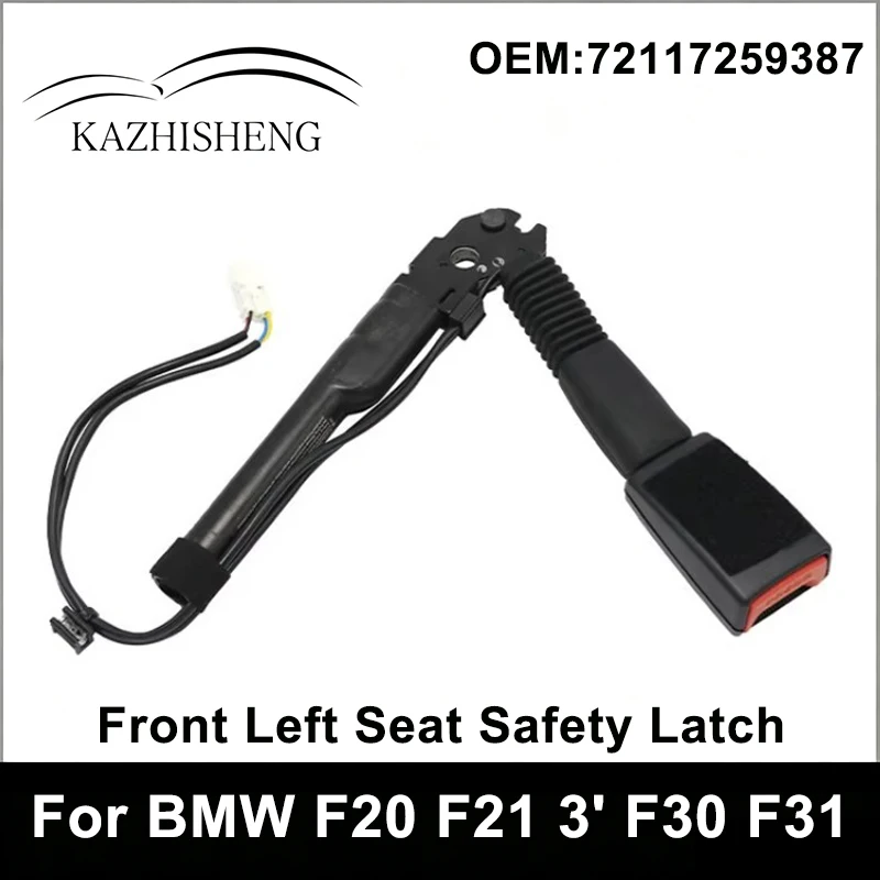 72117259387 High Quality Front Left Seat Safety Latch Seat Belt Tensioner for BMW F20 F21 3' F30 F31 F35 F34