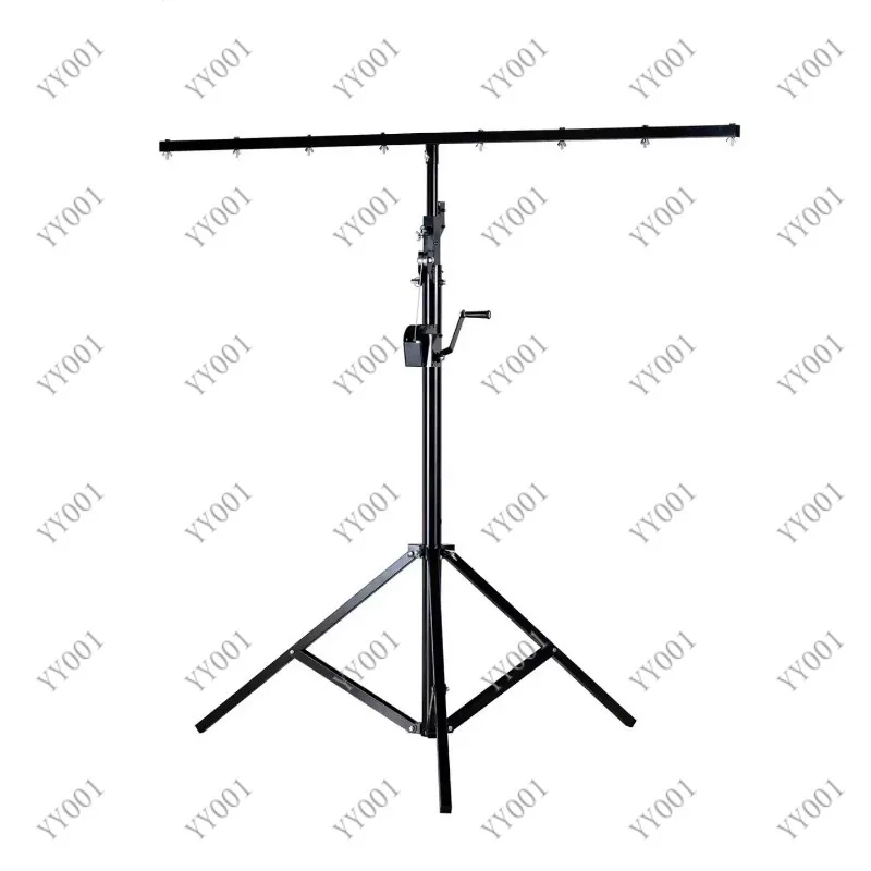 Mobile Retractable Stage Lighting Support, Hand Crank Tripod Bracket For LED Surface Light Wedding Stage Equipment
