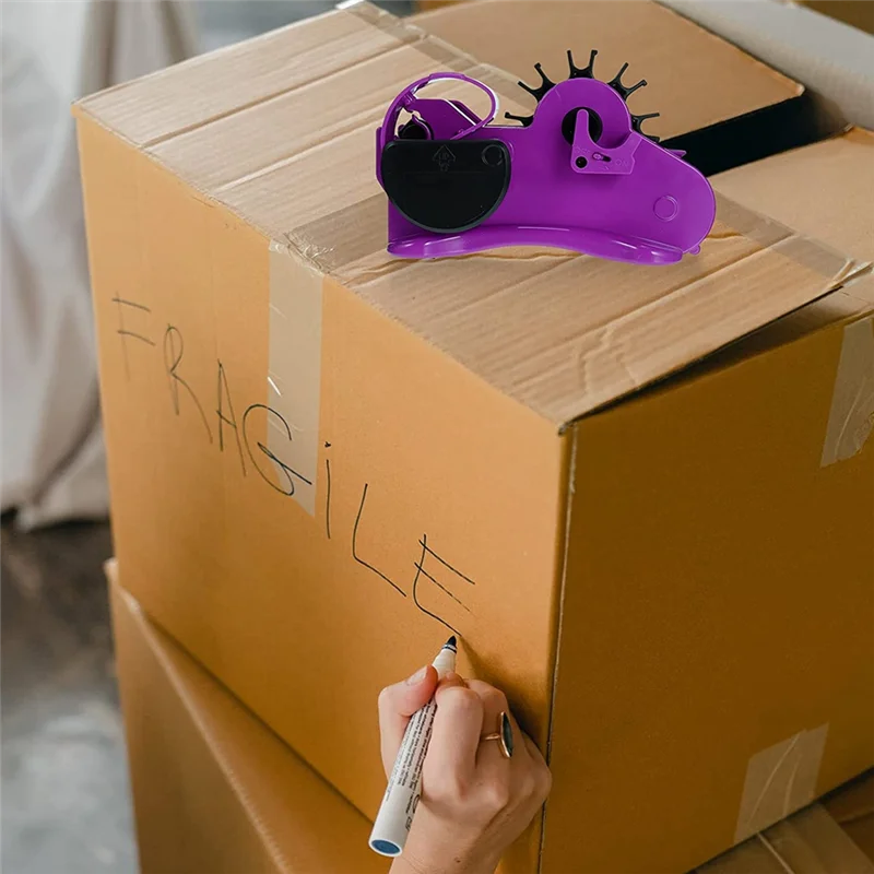 موزع شريط مكتبي شبه أوتوماتيكي من EDT، شريط قطع شبه أوتوماتيكي، يدوي إيقاف لأشرطة واشي الشفافة