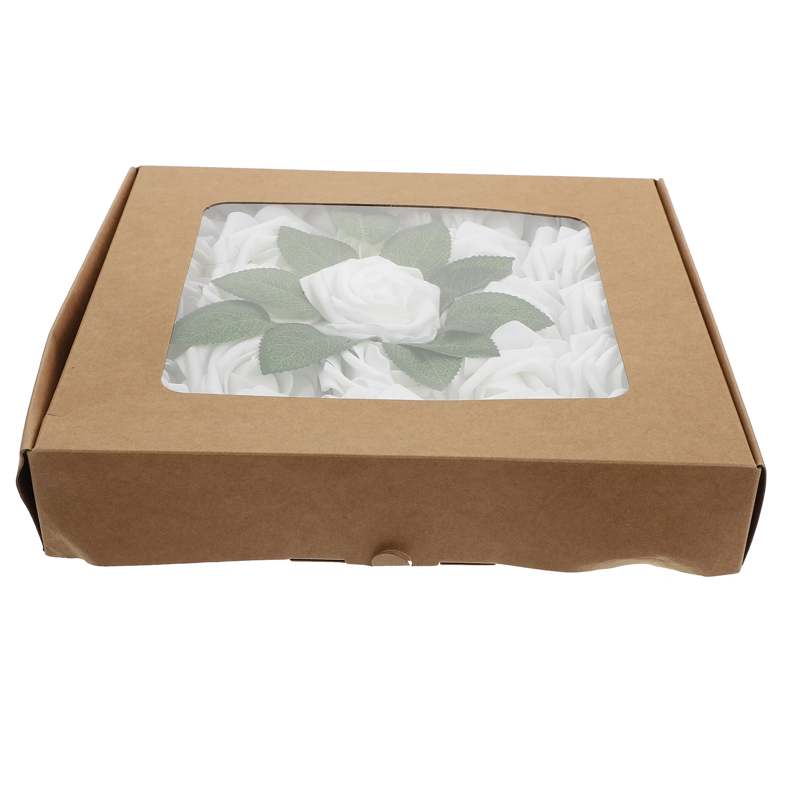 

25pcs Foam Rose Decoration Blush Color Wedding Home Office Shop Window Cake Bouquet HighQuality Artificial Flower