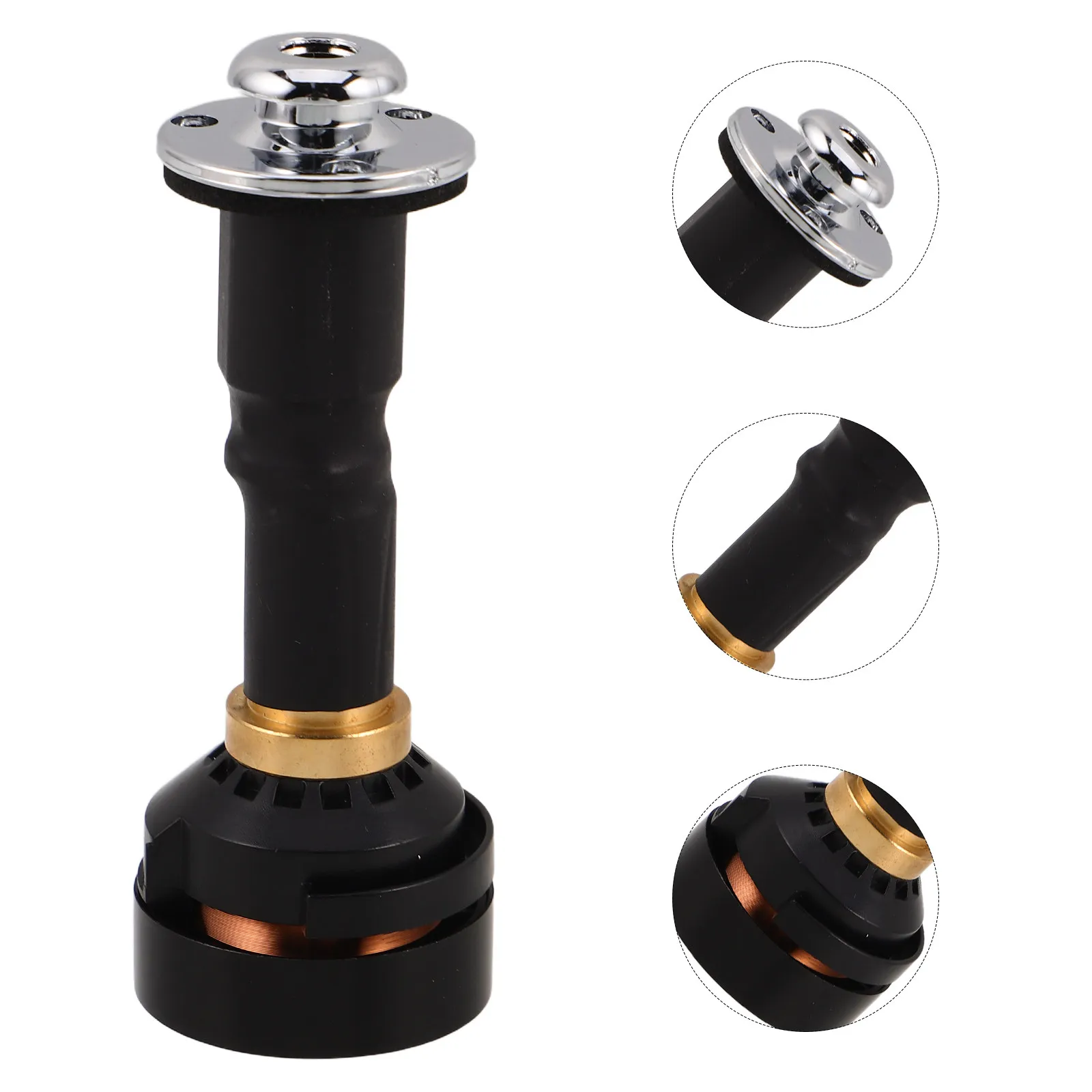 

African Drum Pickup Metal Portable 3.4 Length Cajon Djembe Sound Enhancer for Percussion Instruments Stage Outdoor Recording