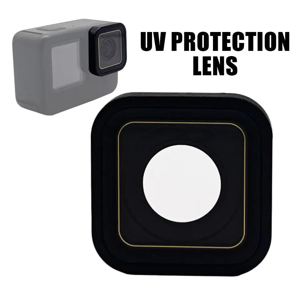 لعدسة الأشعة فوق البنفسجية كاميرا رياضية استبدال الأشعة فوق البنفسجية واقية تصفية واقية عدسة مرآة غطاء غبار لكاميرات العمل Go Pro Fil #3