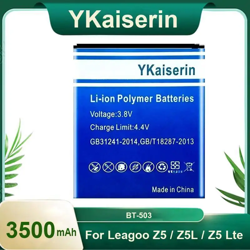 

Mobile Phone Battery 3500Mah For Leagoo Z5 Z5L Lte BT-503 Environmentally Friendly