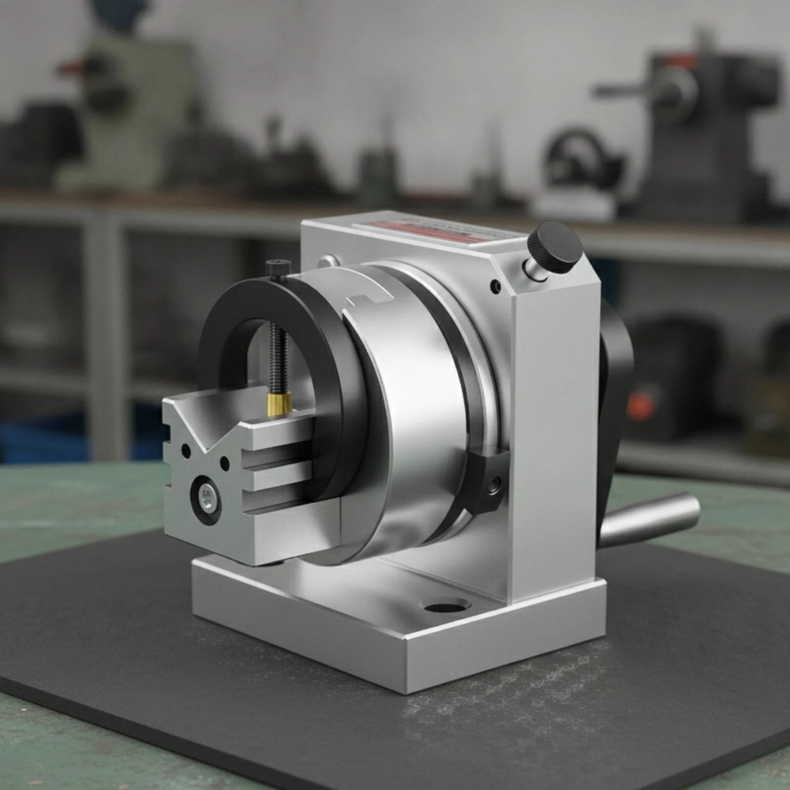Bench Mounted Machine Tool Manual Punch Former with Three Jaw Style Chuck for Grinding Accuracy