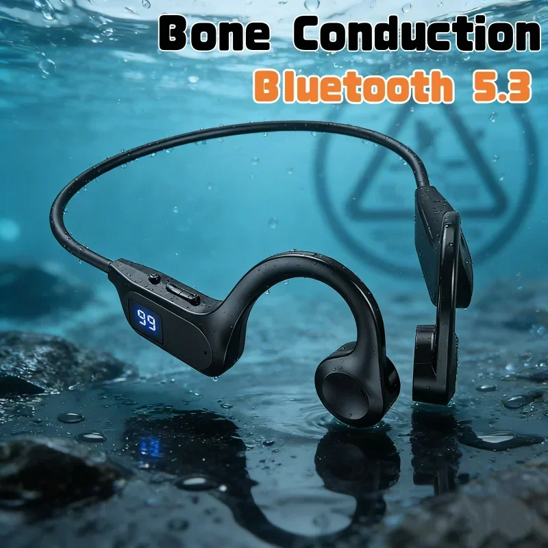 X7 Wireless Earphone Bone Conduction Sport Swimming Bluetooth Compatible Earphones Hand-free With Mic For Sports Earbud New 2026 — product photo 1 of 1