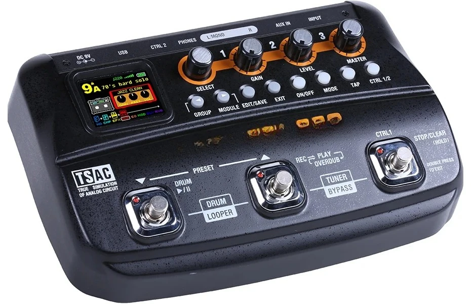 Wholesale Muti Function Electric Bass Guitar Effect Pedal