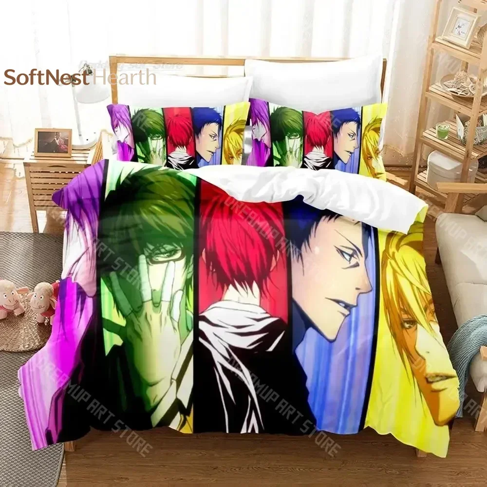 2026 3D Print Kuroko's Basketball Bedding Set Single Twin Full Queen King Size Bed Set Adult Kid Bedroom Duvet Cover Sets