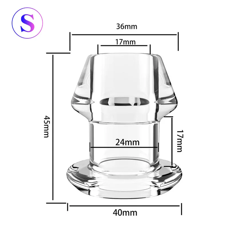 5 أحجام المكونات الشرج موسع جوفاء سدادة/ مقابس المؤخرة نفق تنظيف التوسع الاستمناء دش حقنة شرجية جهاز تدليك للبروستاتا السلع الحميمة #4