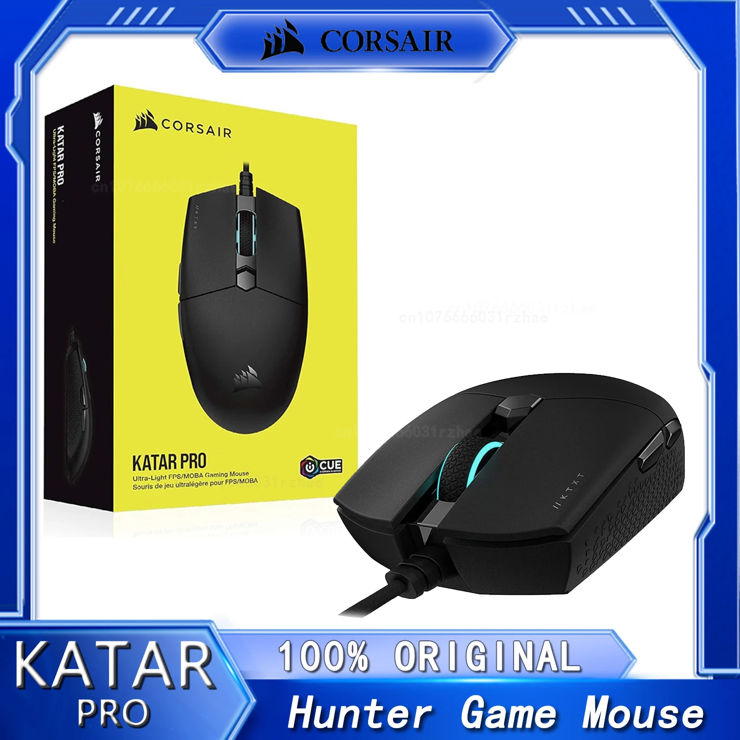 Corsair Katar Pro Hunter Ultra Light Gaming cable mouse Office esports mouse Ultra long endurance