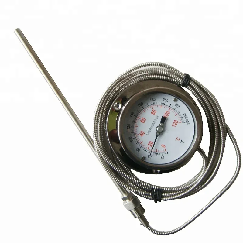 Capillary Pressure Thermometer