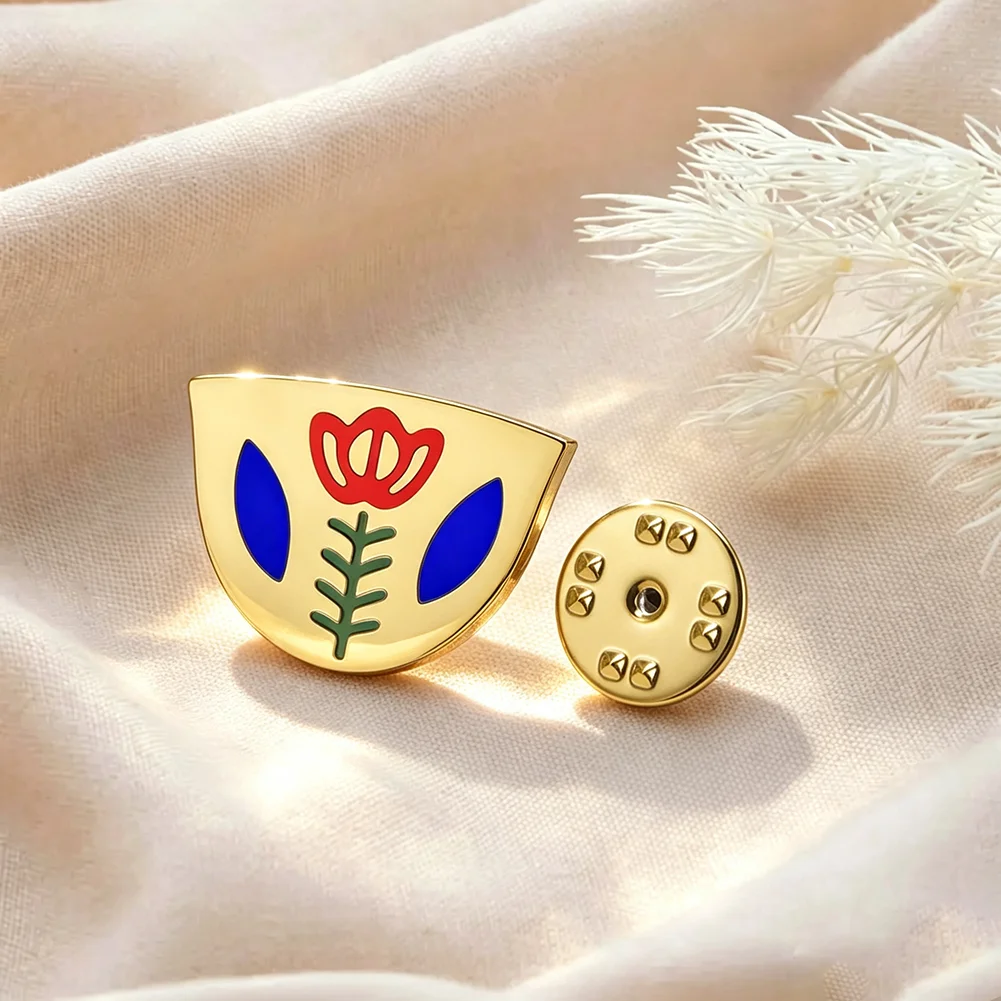 Arabic Coffee Cups Brooch for Women Men Ornament Lebanese Middle Eastern Arabic Coffee Lovers Gift Box Chaffe  Jewelry Gifts