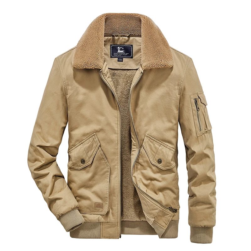 Veste cargo vintage en coton pour hommes, manteau chaud, streetwear assressenti, vêtements lomatéritive, tendance de la rue haute, mode masculine, automne, hiver