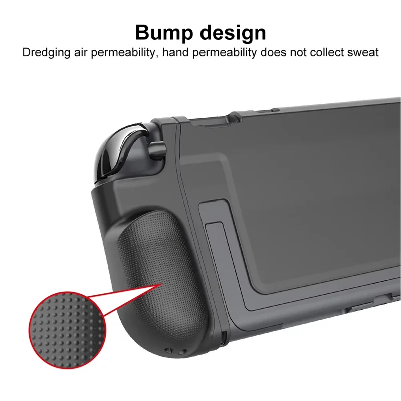 A32T-TPU Case For Switch 2 For Switch 2 Protective Case Hand Shell Ergonomic Handle Grip Cover For Nintendo Switch 2