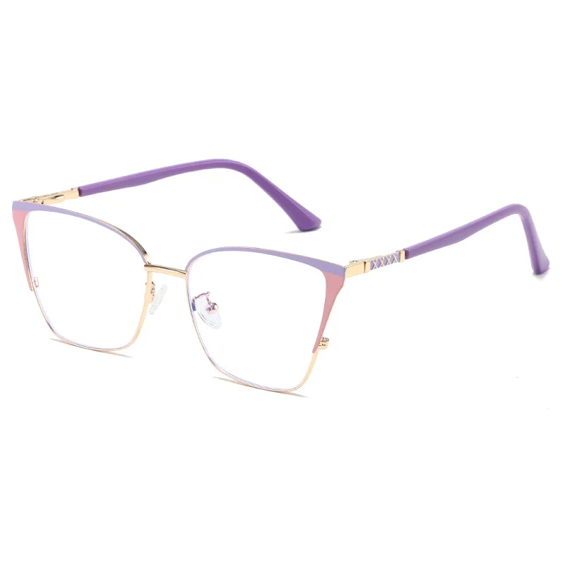 Oversized Cat Eye Anti Blue Light Glasses Frames