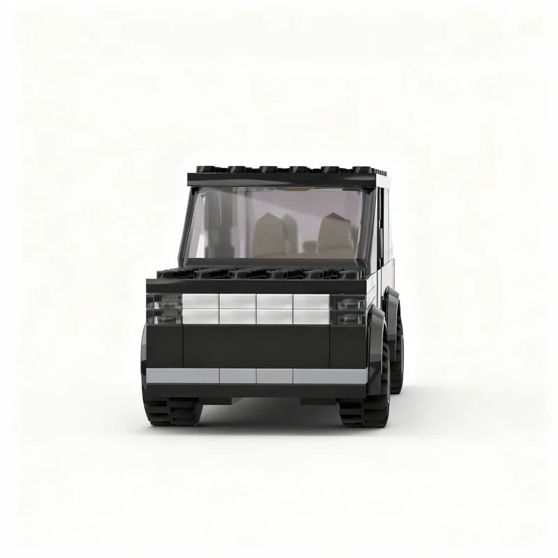 158pcs MOC Range Rover SV City Champions Model Building Blocks Christmas Gift Toy Construction Assemble Education Display Art