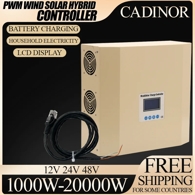 

24V48V 96V 120V PWM Charge Controller 1000W-20000W Solar & Wind Hybrid System Home Use Regulator For Wind Turbine Home Appliance