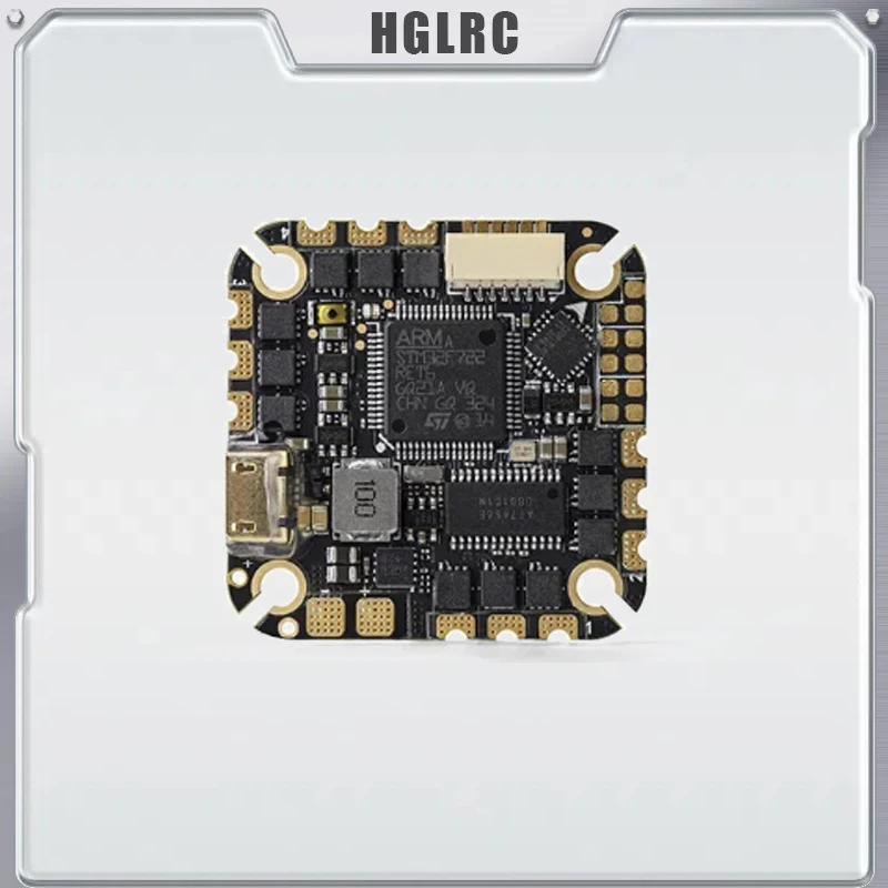 HGLRC SPECTER F722 40A AIO 4-6S Flight Controller MPU6000 40A ESC 25.5x25.5mm for 2-4 inch RC FPV Freestyle Drone