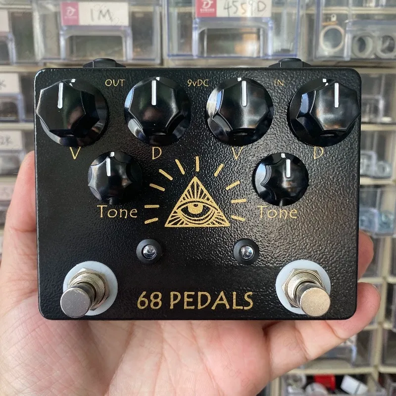 King of Clone Overload Monolithic Effects, Analog Man King of Tone Style Guitar Effects
