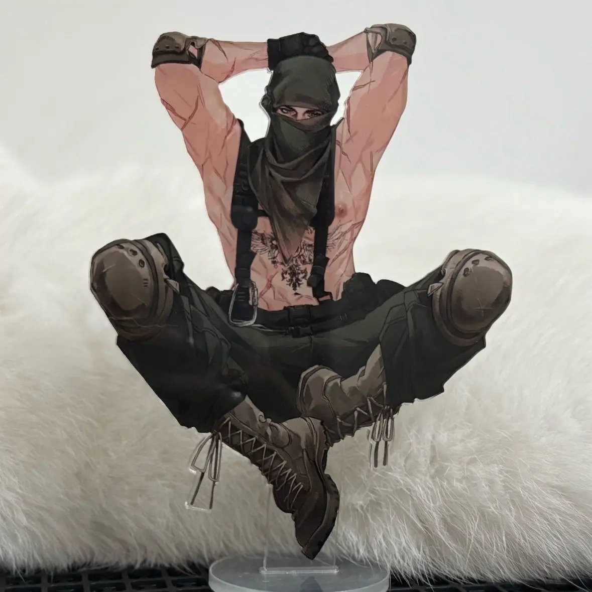 

Anime Seraph of the End Acrylic Stand Model Figures krueger Cosplay Desk Decor Model Plate Props Ornaments Christmas Gift