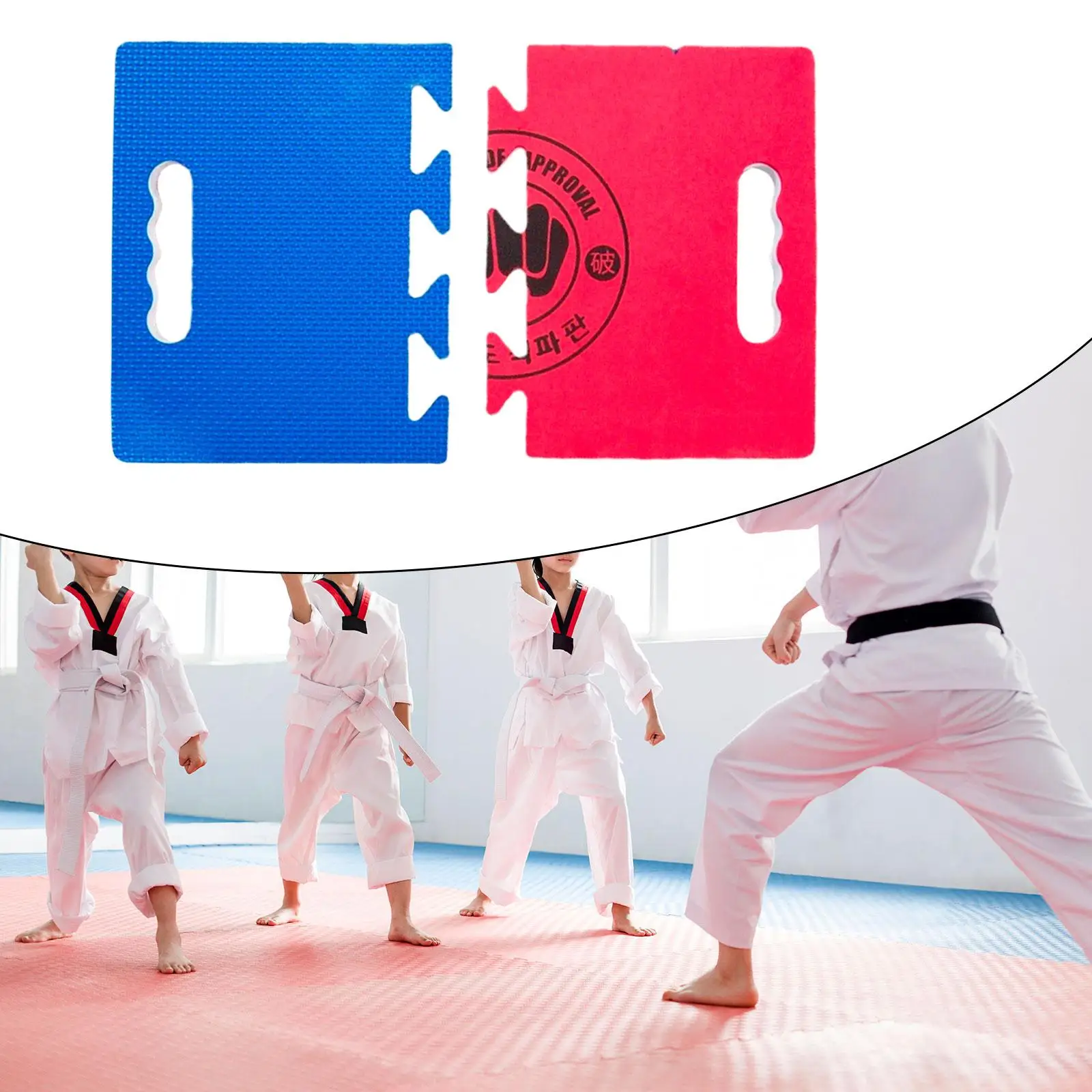 Składana deska Taekwondo akcesoria treningowe ćwiczące piankowa podkładka z możliwością ponownego łamania sprzęt bokserski uderzanie w deskę do