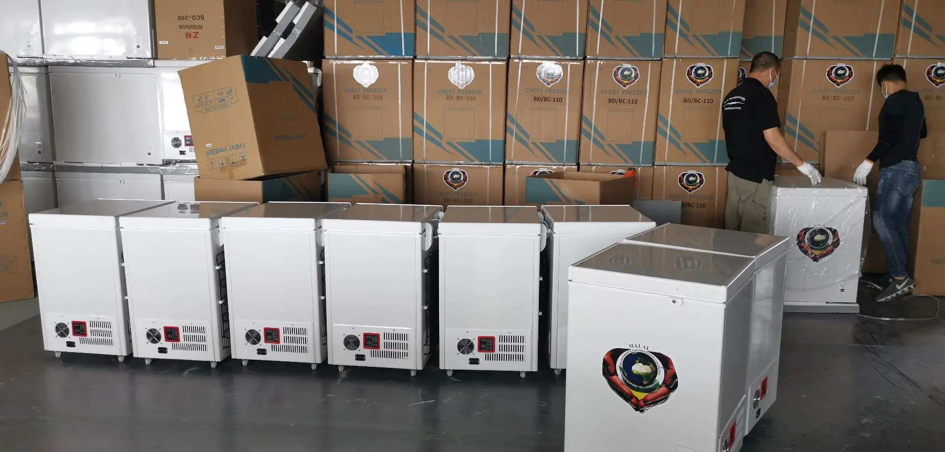 Используйте солнечную морозильную камеру 268 л Холодильник на солнечной энергии для дома 12 Ce Двойные двери Складная дверь 80 Домашний сад 500 Вт 3 года, 3 года