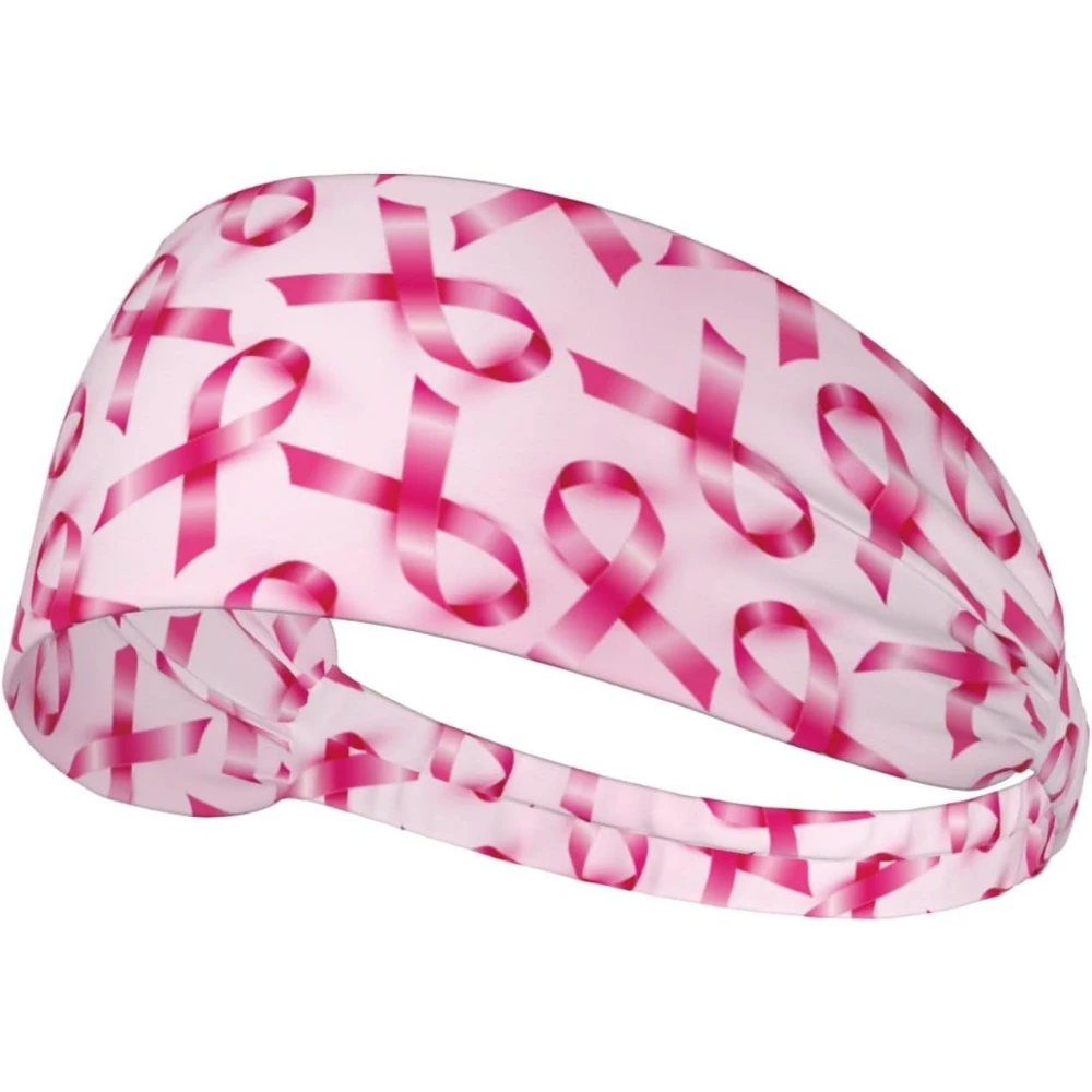 

Pink Sports Headbands for Men and Women,Sweatbands for Moisture Wicking,Suitable for Fitness Running Cycling Hiking Yoga