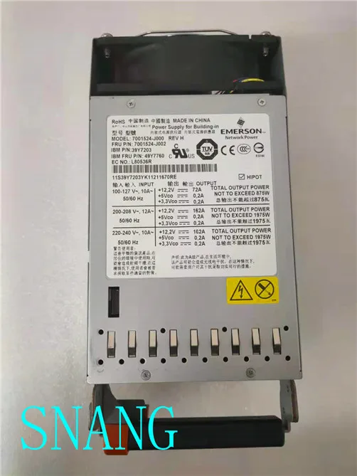 Used Original for ibm x3850 x3950 x5 server power supply 7001524-j000 7001524-j002 69y5916 69y5917 max 1975w