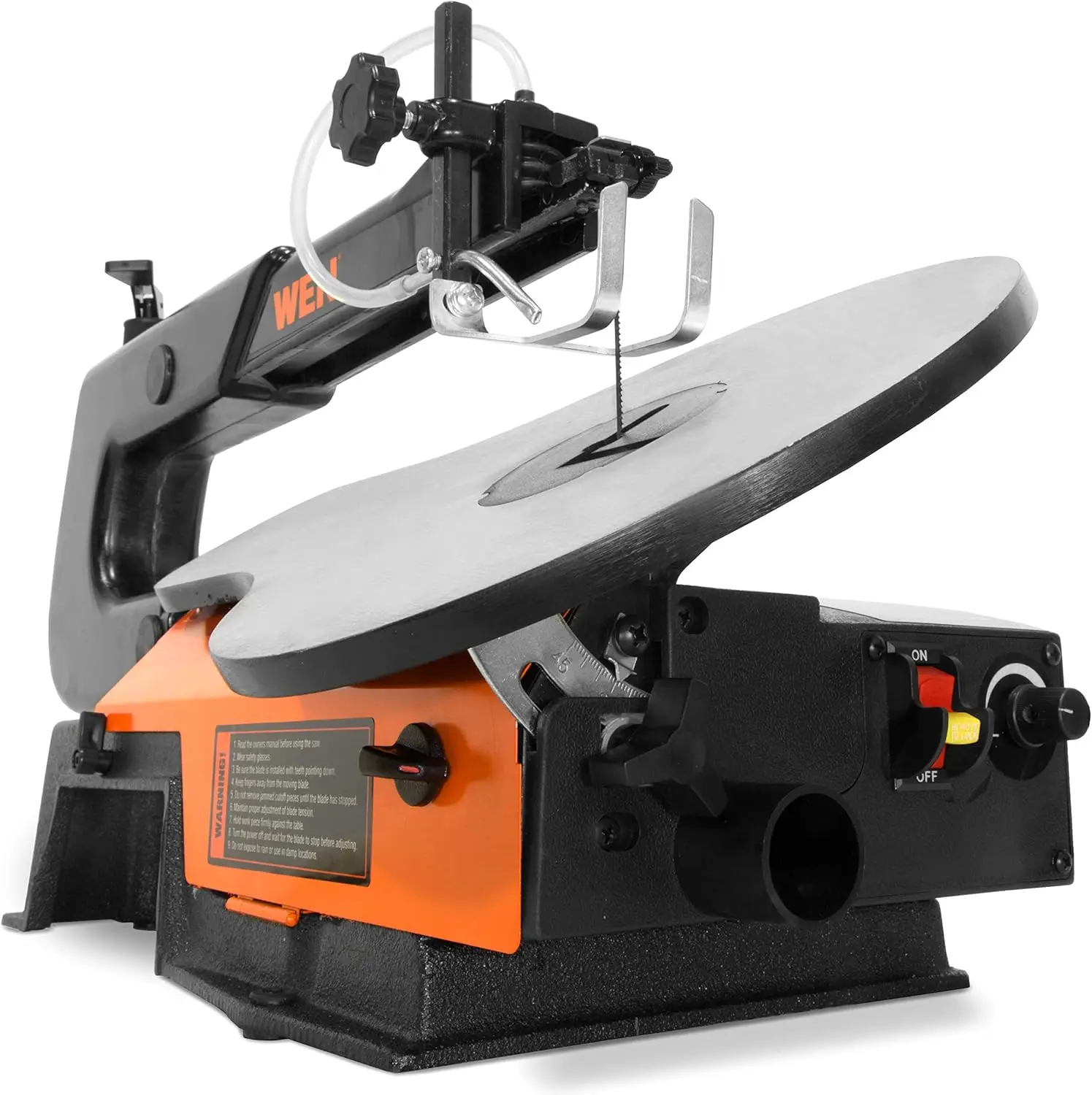 16-Inch Variable Speed Scroll Saw with Convenient Blade Change Feature 3922