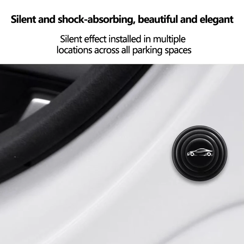 10 Stück Autotür-Antikollisions-Stoßdämpfer-Pads aus Gummi zur Reduzierung von Kollisionsgeräuschen Praktisches Auto-Schutzgerät – Detail 3