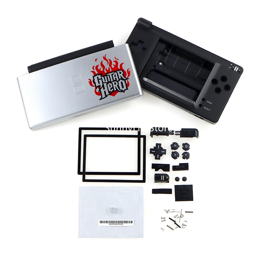 1set Colorful Repair Parts Replacement Full Housing Shell Cover Case Kit for Nintendo DS Lite NDSL console