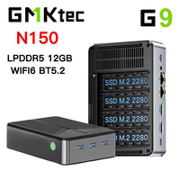 GMKtec G9 MINI PC Twin Lake N150 LPDDR5 12GB 64GB 4*SSD Windows 11 Linux 2*2.5G WIFI6 BT5.2 Desk MINI PC Gamer Compter VS G3