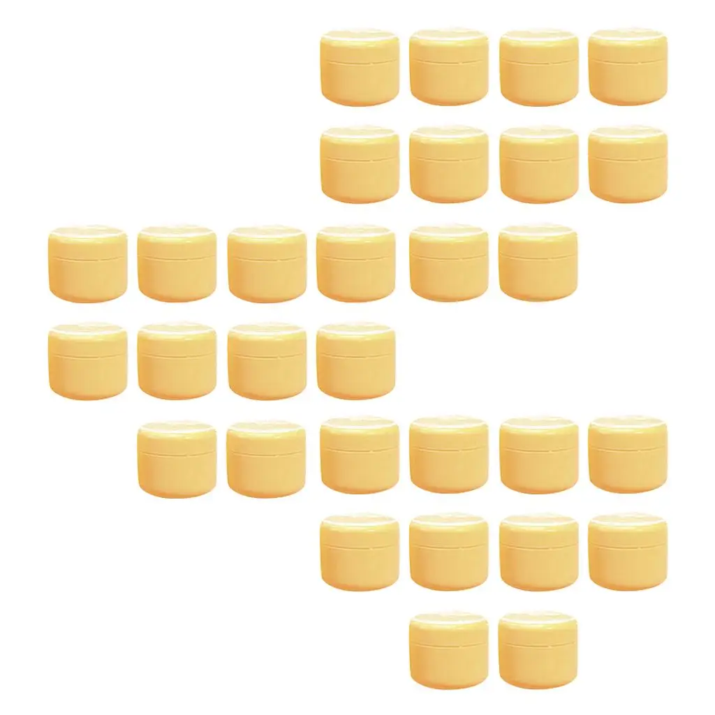 

Refillable Cosmetic Bottle Portable Plastic Face Cream Jar Makeup Storage Container Travel Kit for Beauty Salon