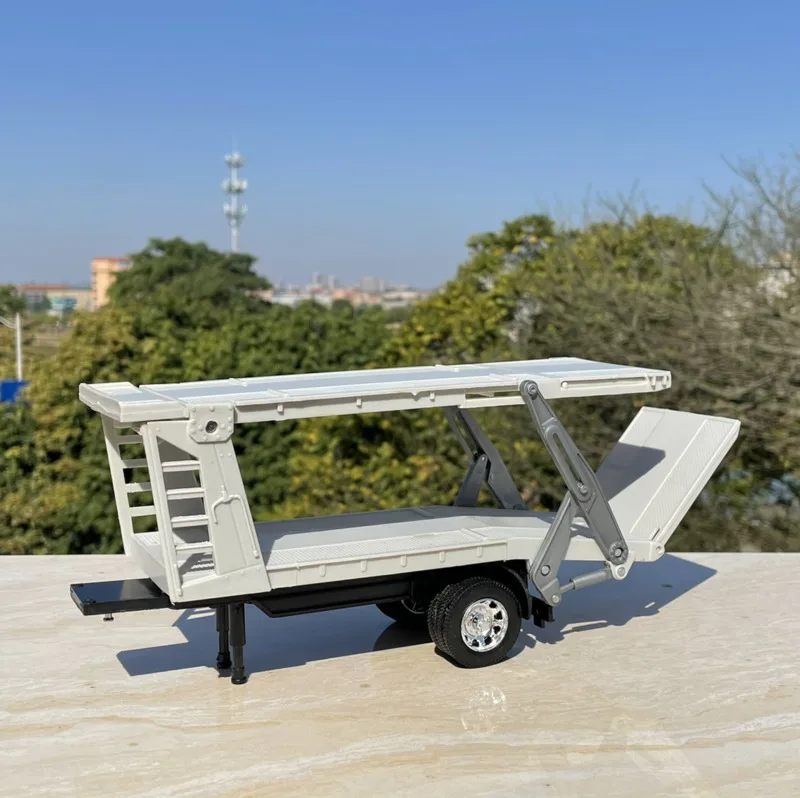 

1/32 Новое поступление, специальная цена, литой пластиковый трактор, двухэтажный транспортный прицеп, модель, конверсионные детали, дисплей для мебели