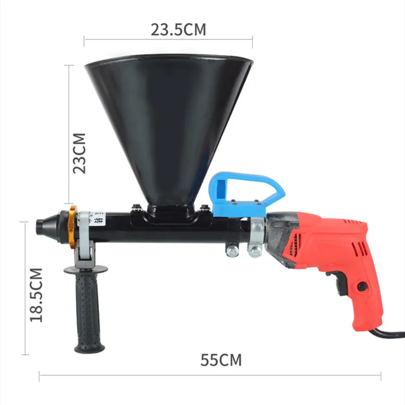 Máquina de lechada de pared de huecos portátil de 220V/900W, pistola de lechada de mortero eléctrica, herramienta de lechada y calafateo de pared de hormigón