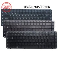 US/RU/SP/FR/BR English/Russian/Spanish/French/Brazilian NEW Laptop Keyboard For HP Compaq Presario CQ62 G62 CQ56 G56 CQ56-100