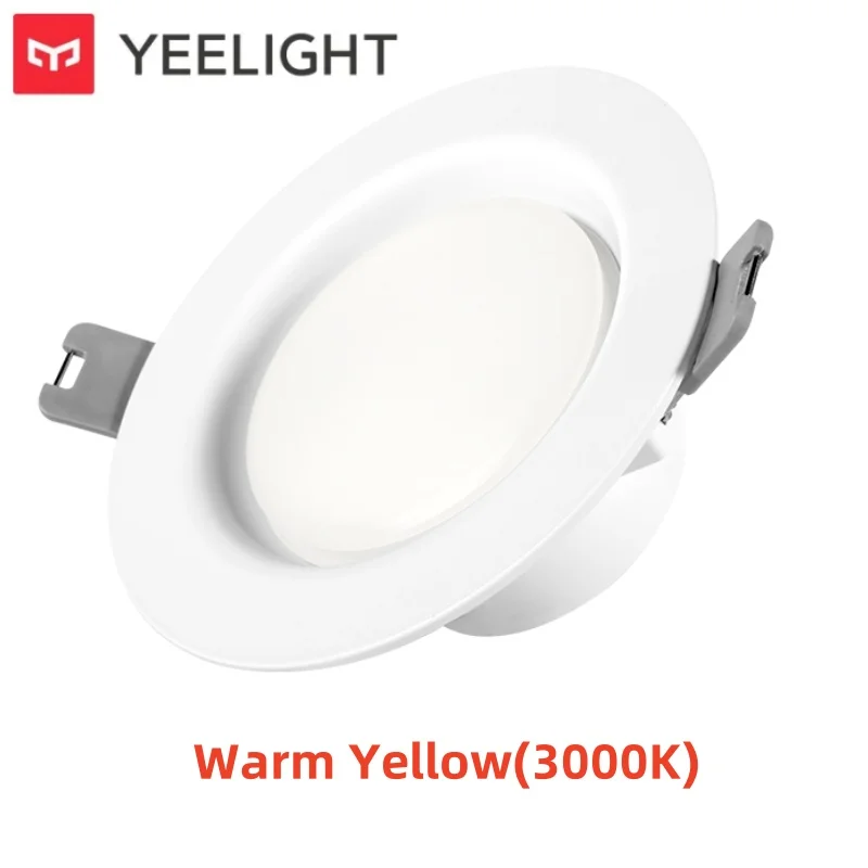 Yeelight LED Downlight Lighting Warm White/Warm Yellow Light Easy to install Color Temperature 3000K/4000K Voltage 220V