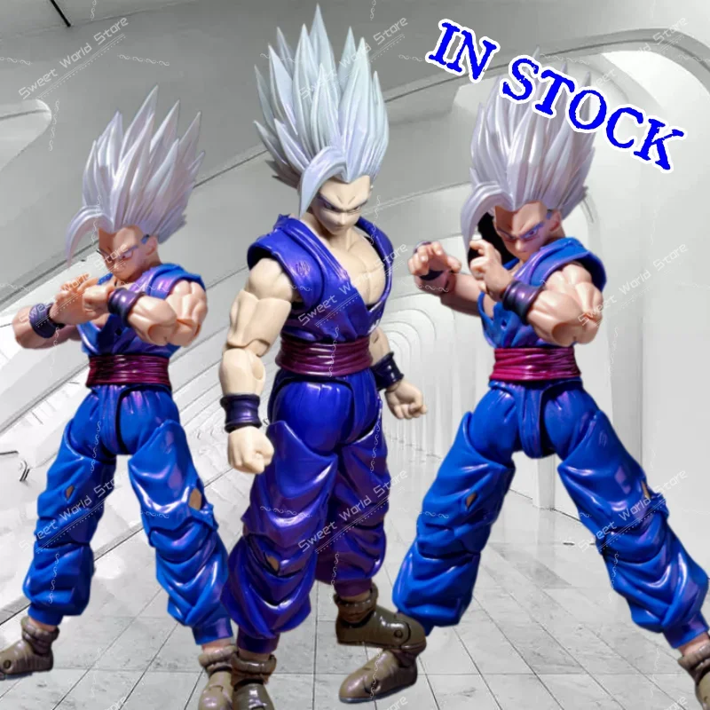 

В НАЛИЧИИ: Фигурка SHF Beast Son Gohan (версия из фильма Super Hero) SDCCJ, эксклюзивная модель Dragon Ball для подарков