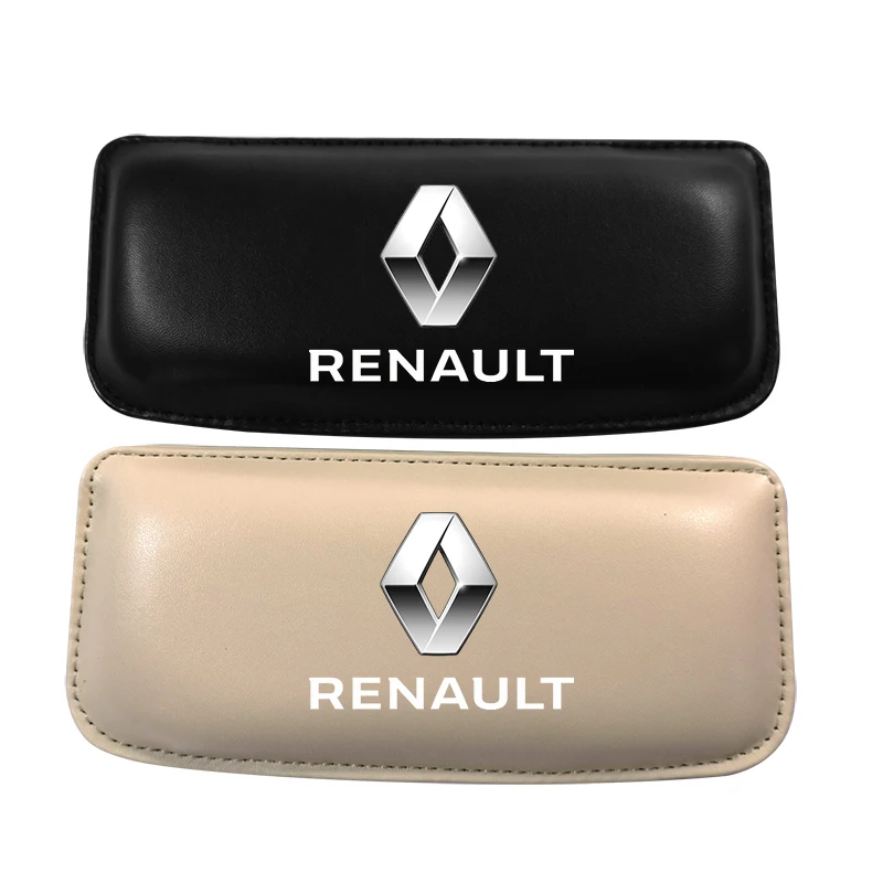 Leather Knee Pad Car Interior Pillow Comfortable Elastic Cushion For Renault Duster Kaptur Clio Logan Captur Megane 2 3 Laguna