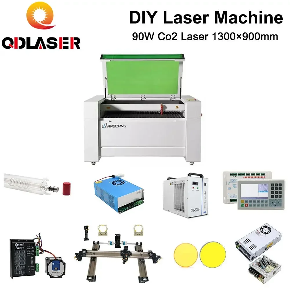 QDLASER DIY RECI W2 Laser Mechanical Kit Customized for 1390 CO2 Laser Machine Laser Solution of All Parts