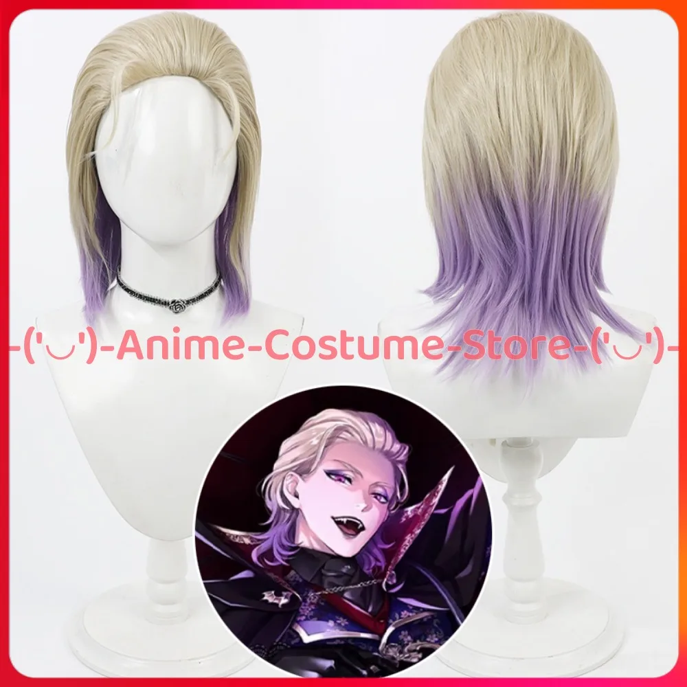 

Twisted Wonderland Vil Schoenheit Pomefiore Dorm Cosplay Wig Halloween Style Anime Game Character Carnival Party Costume Wigs