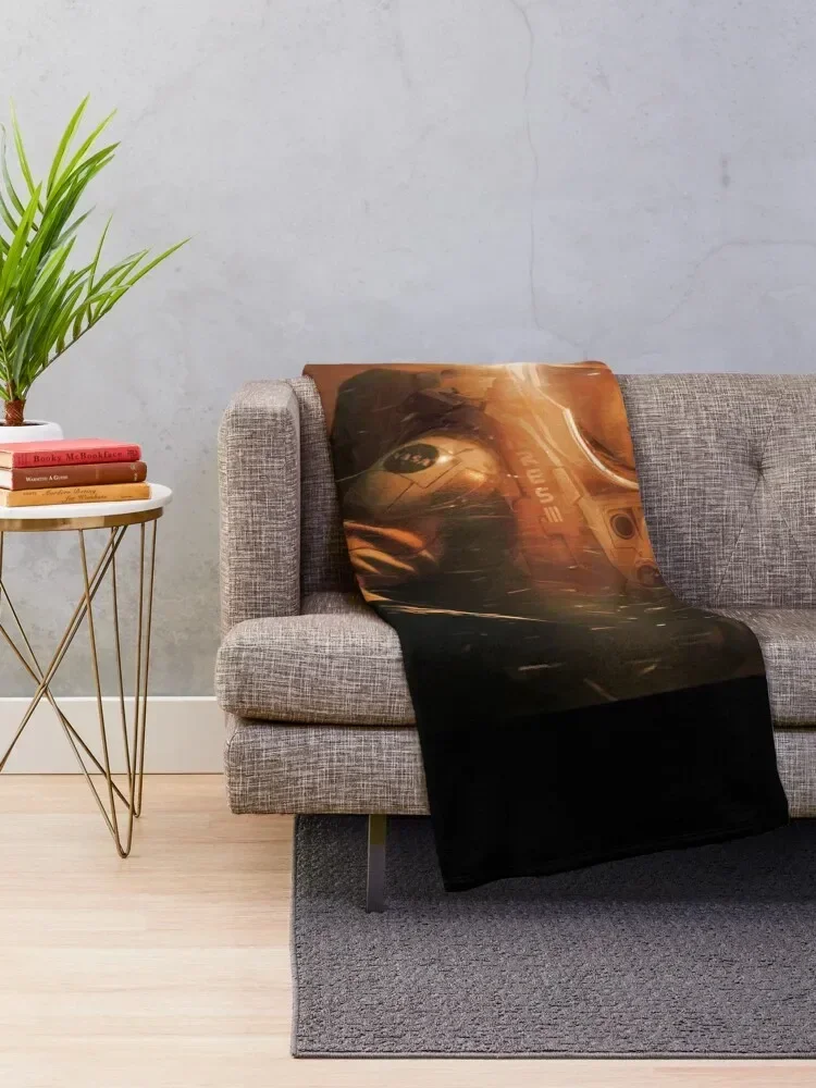 Incredible photo of Mark Watney from the film The Martian Throw Blanket Luxury Thicken Beautifuls Sleeping Bag Single Blankets