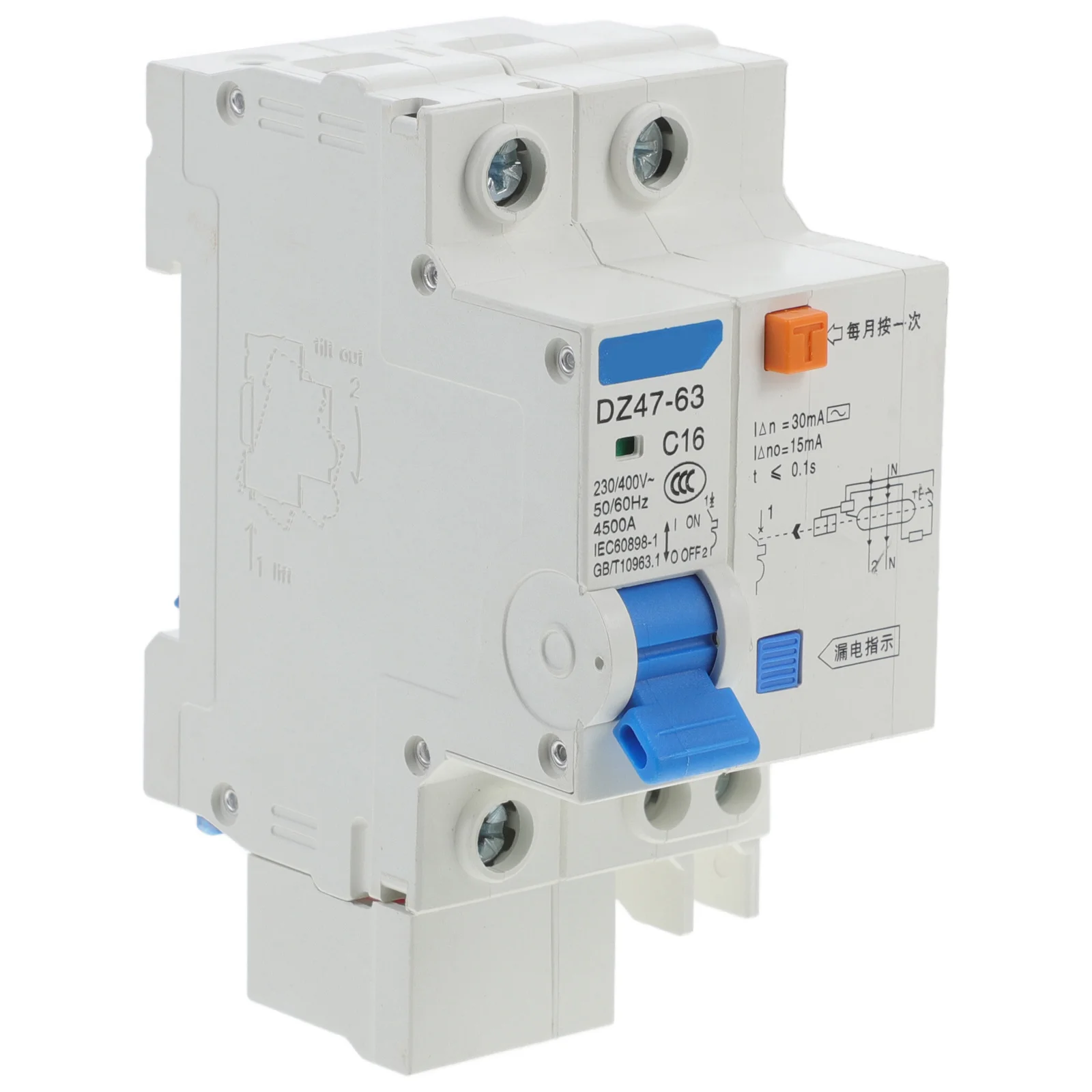 

220 В 16 А мини-защитный автоматический выключатель защита от утечки для различных устройств мини-выключатель бытовые принадлежности