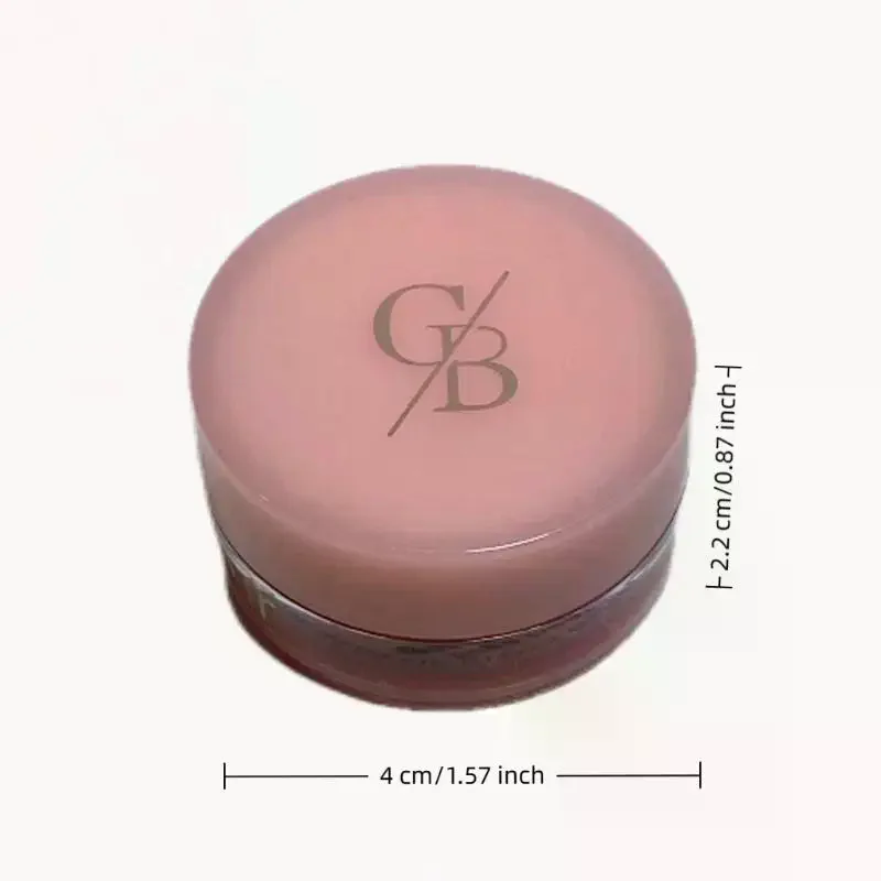 Gege bear 5g Jarred Jam Lip Gloss — Hydrating Water-Gloss Finish, Plumping Effect, Long-Wearing And Non-Transfer Formula