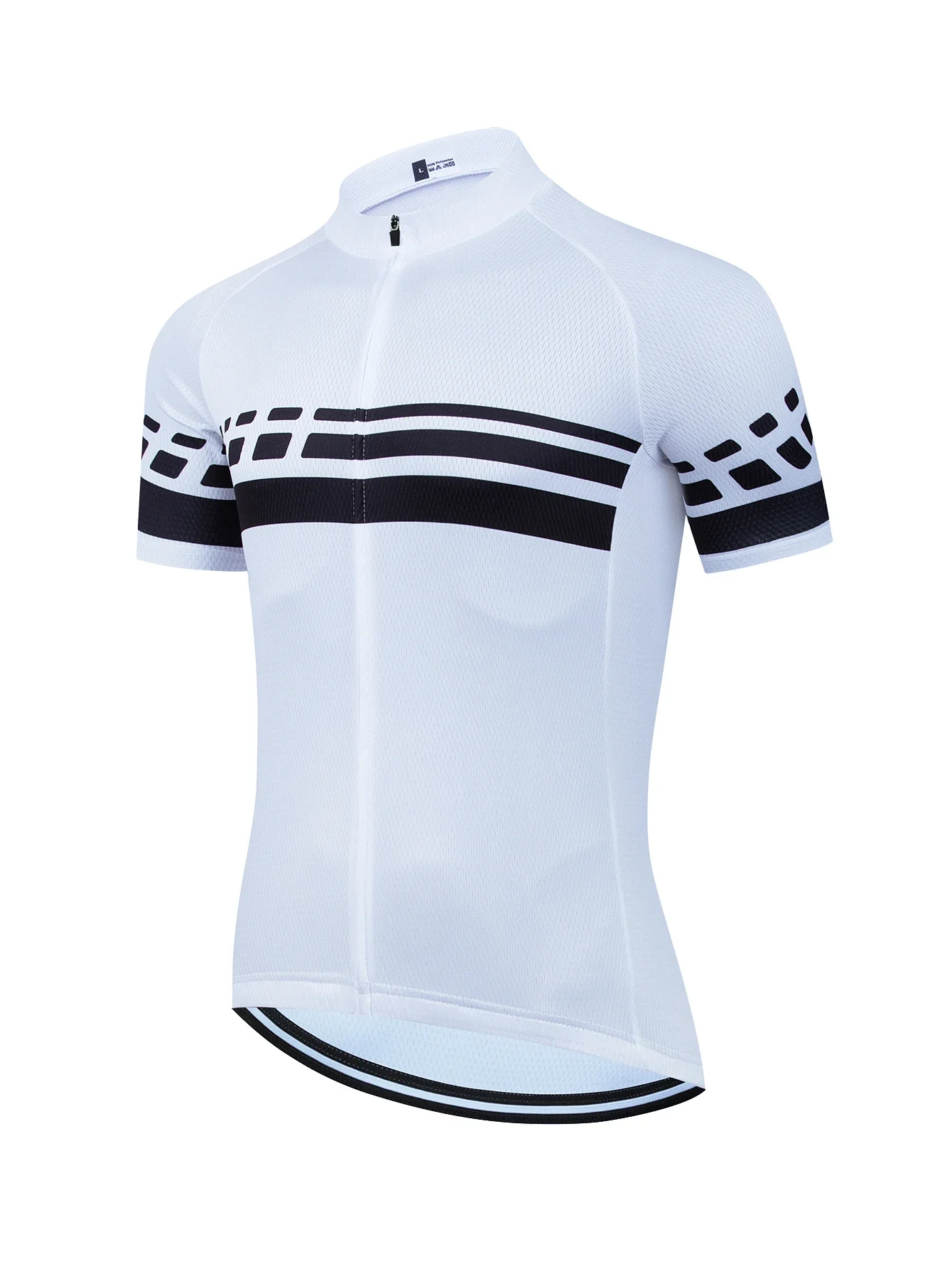 

Men's Cycling Jerseys Tops Biking Shirts Short Sleeve Bike Clothing Full Zipper Bicycle Clothing with Rear Pockets